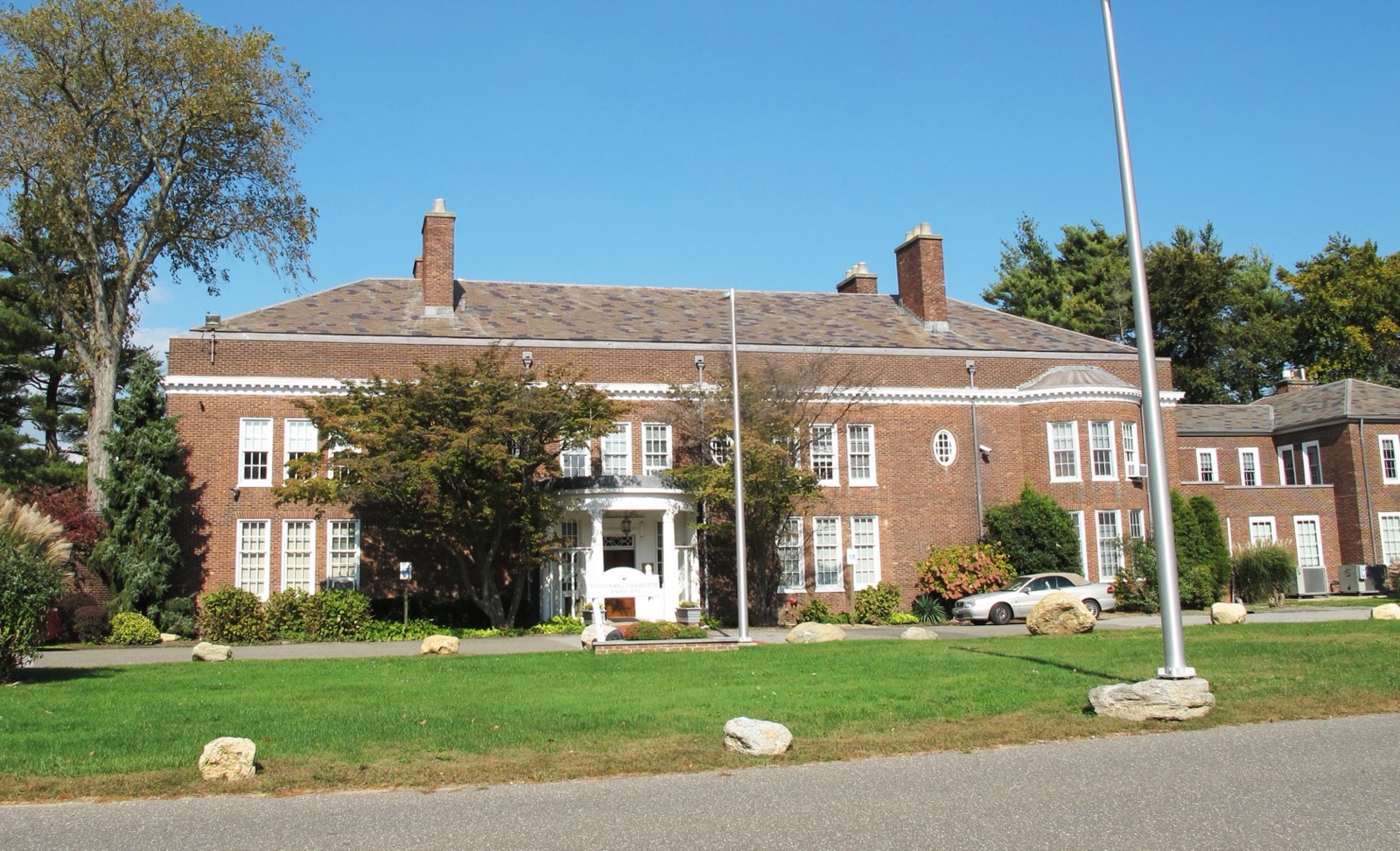 The Welwyn mansion in Welwyn Preserve, Glen Cove