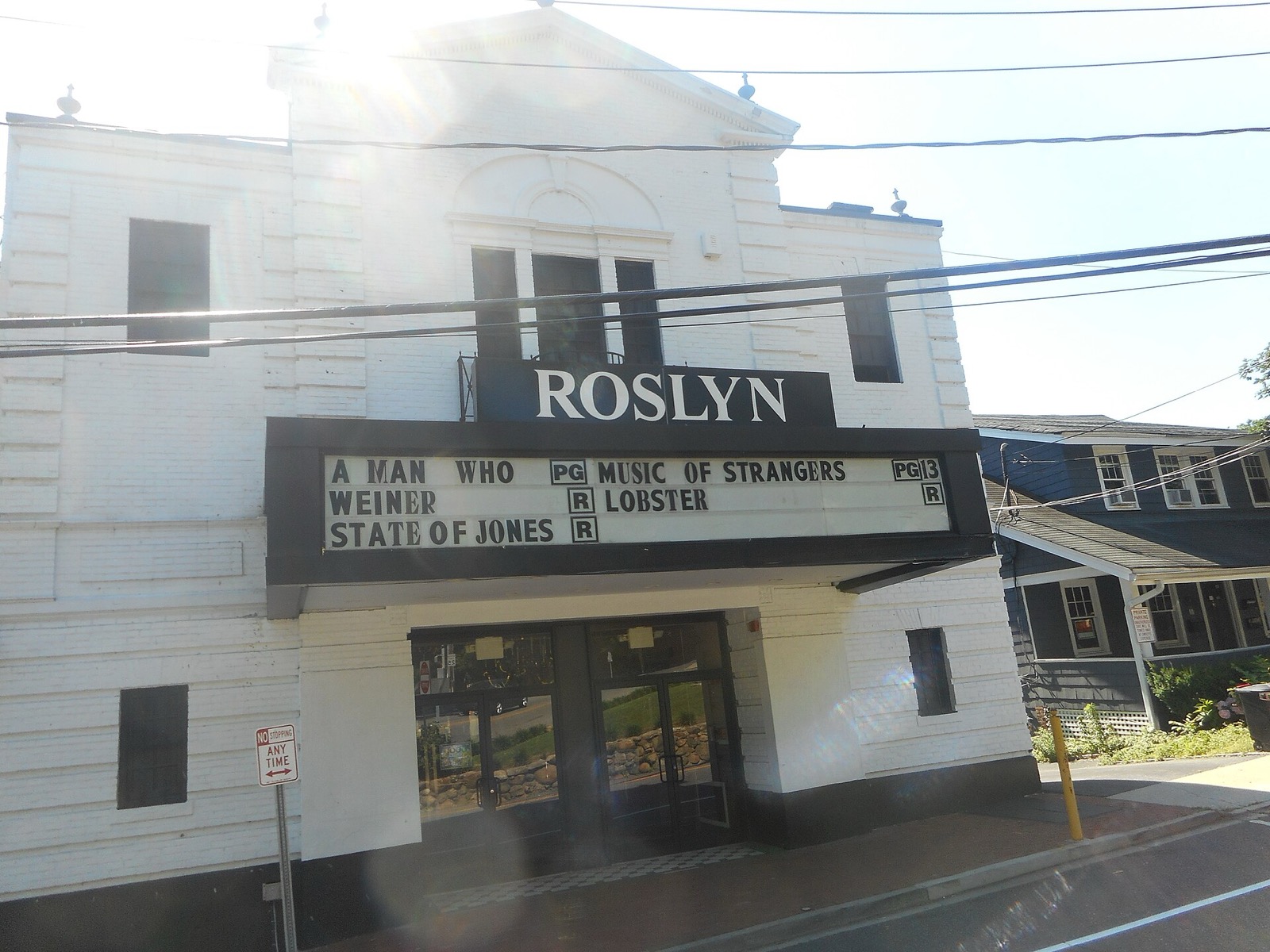 Roslyn Theater building in Roslyn, New York